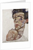 Self-Portrait with Raised Bare Shoulder, 1912 by Anonymous