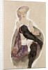 Girl with Crossed Legs, 1911 by Anonymous