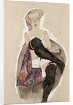 Girl with Crossed Legs, 1911 by Anonymous