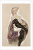 Girl with Crossed Legs, 1911 by Anonymous