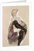 Girl with Crossed Legs, 1911 by Anonymous