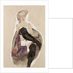 Girl with Crossed Legs, 1911 by Anonymous
