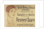 Self-portrait. Poster for Rembrandt Bugattis Antwerp Exposition, c. 1910 by Anonymous