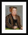 Portrait of Catherine of Austria, Queen of Poland, c. 1565 by Anonymous