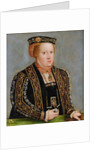 Portrait of Catherine of Austria, Queen of Poland, c. 1565 by Anonymous