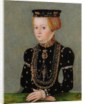 Portrait of Sophia Jagiellon, Duchess of Brunswick-Wolfenbüttel, c. 1565 by Anonymous