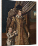 Portrait of Joanna of Austria, Grand Duchess of Tuscany, and her son Philip de Medici, by Anonymous