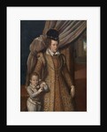Portrait of Joanna of Austria, Grand Duchess of Tuscany, and her son Philip de Medici, by Anonymous