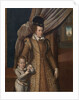 Portrait of Joanna of Austria, Grand Duchess of Tuscany, and her son Philip de Medici, by Anonymous