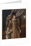 Portrait of Joanna of Austria, Grand Duchess of Tuscany, and her son Philip de Medici, by Anonymous