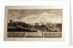 View of the fortress of the Alhambra from the Torres Bermejas castle, 1775 by Anonymous
