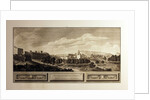 View of the fortress of the Alhambra from the Torres Bermejas castle, 1775 by Anonymous