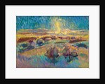 Storm in the Countryside by Anonymous