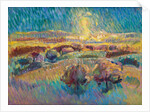 Storm in the Countryside by Anonymous