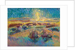 Storm in the Countryside by Anonymous