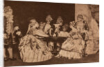 The play Queen of spades by A. Pushkin in the La Chauve-Souris Theatre, 1918 by Anonymous