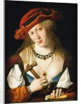 Portrait of a Venetian Jewish lady with the attributes of Jael, c. 1500 by Anonymous