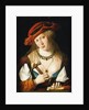Portrait of a Venetian Jewish lady with the attributes of Jael, c. 1500 by Anonymous