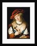 Portrait of a Venetian Jewish lady with the attributes of Jael, c. 1500 by Anonymous