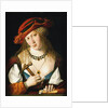 Portrait of a Venetian Jewish lady with the attributes of Jael, c. 1500 by Anonymous