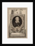 Portrait of the composer Heinrich Schütz, 1672 by Anonymous