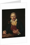 Portrait of the violin maker Nicolas Lupot, 1805 by Anonymous