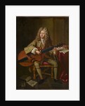 Portrait of the composer Marin Marais, 1704 by Anonymous