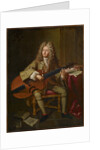 Portrait of the composer Marin Marais, 1704 by Anonymous