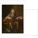 Portrait of the composer Marin Marais, 1704 by Anonymous