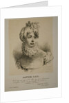 Portrait of the singer and composer Edmée Sophie Gail, 1819 by Anonymous