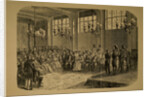Concert of Adolphe Sax in presence of the Emir Abd-el-Kader, 1865 by Anonymous
