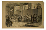 Concert of Adolphe Sax in presence of the Emir Abd-el-Kader, 1865 by Anonymous
