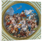 The Olympus. Ceiling tondo in the Sala dellIliade in the Palazzo Pitti, 1819-1825 by Anonymous