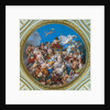 The Olympus. Ceiling tondo in the Sala dellIliade in the Palazzo Pitti, 1819-1825 by Anonymous