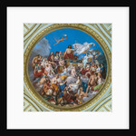 The Olympus. Ceiling tondo in the Sala dellIliade in the Palazzo Pitti, 1819-1825 by Anonymous