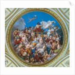 The Olympus. Ceiling tondo in the Sala dellIliade in the Palazzo Pitti, 1819-1825 by Anonymous