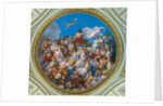 The Olympus. Ceiling tondo in the Sala dellIliade in the Palazzo Pitti, 1819-1825 by Anonymous