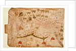 Nautical chart of the Mediterranean Sea, 1508 by Anonymous