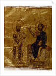 Alexius I Comnenus before Christ, 12th century by Anonymous