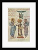 Ivan Alexander of Bulgaria with Jesus Christ and Constantine Manasses (Miniature of Manasses chronic by Anonymous