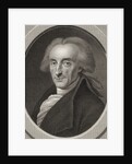 Portrait of the composer Johann André by Anonymous