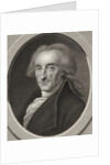 Portrait of the composer Johann André by Anonymous