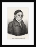 Portrait of the composer Johann Anton André, 1840 by Anonymous