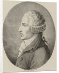 Portrait of the composer Pasquale Anfossi, 1817 by Anonymous