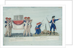 Model of the Bastille. Oath of Children, c. 1793 by Anonymous
