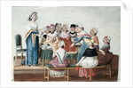 A Patriotic Womens Club, c. 1793 by Anonymous