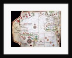 Nautical chart, 1558 by Anonymous