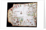 Nautical chart, 1558 by Anonymous