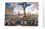 The Execution of Louis XVI in the Place de la Revolution on 21 January 1793, 1790s by Anonymous