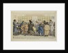 Dawdlers of the Rue du Coq or The Martinets printshop, c. 1810 by Anonymous